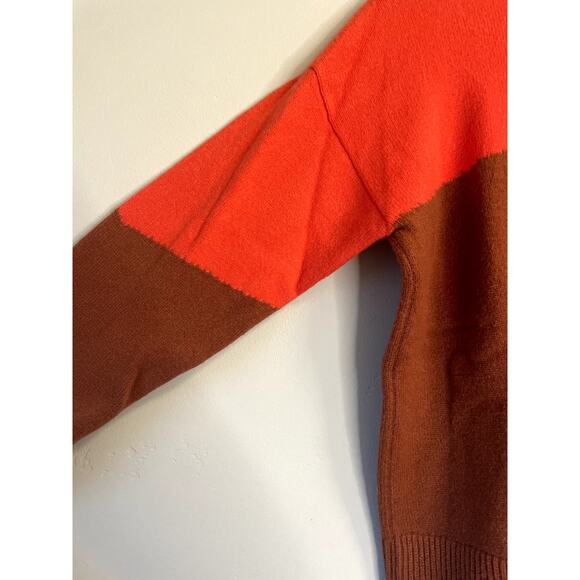 Anthropologie Colorblocked Turtleneck Sweater - Picture 5 of 10